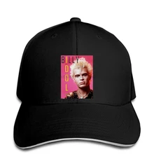 Мужская бейсбольная Кепка Billy Idol 80 Icon Rock Star, Классическая винтажная мужская бейсбольная Кепка snapback, остроконечная Кепка