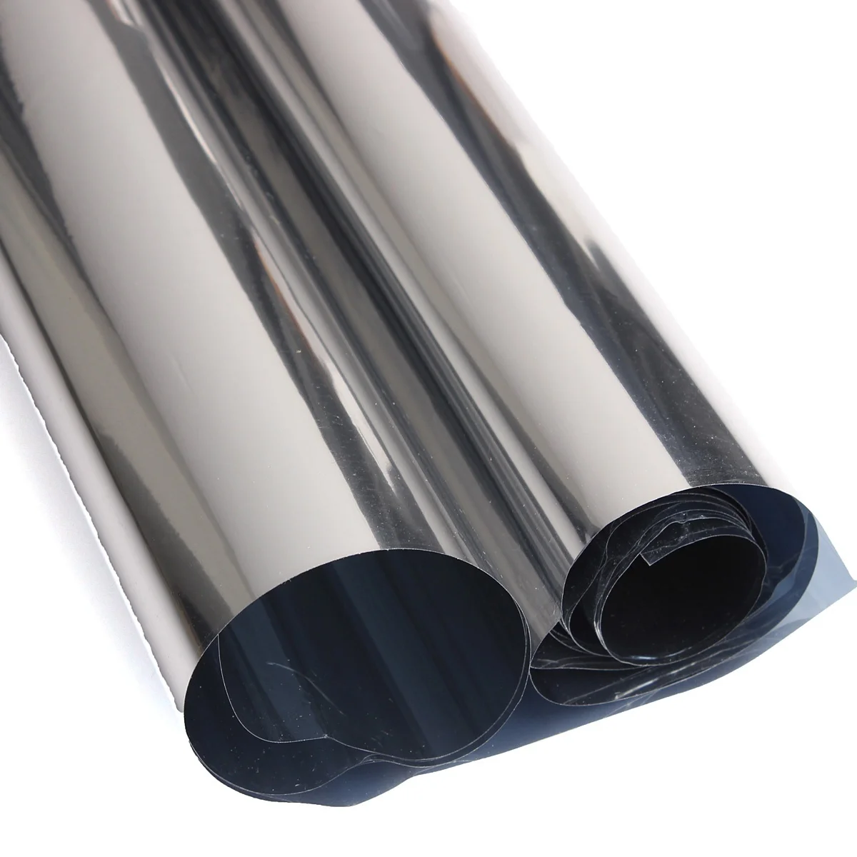 15% Silver Insulation UV Rejection Stickers Transparent One Way Mirror Reflective Privacy Effect Static Cling Window Film