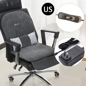 

Heating Cushion Warm-up Mat Seat Cushion Back Heating 3 Sets