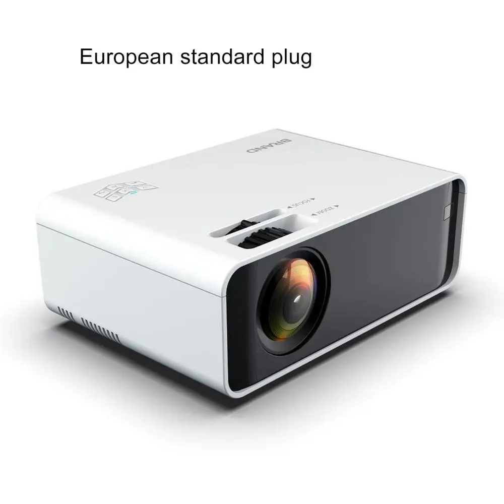 Светодиодный мини-проектор AN10 с разрешением 480P портативный 3D видео проектор домашний кинотеатр опционально Android wifi Проектор