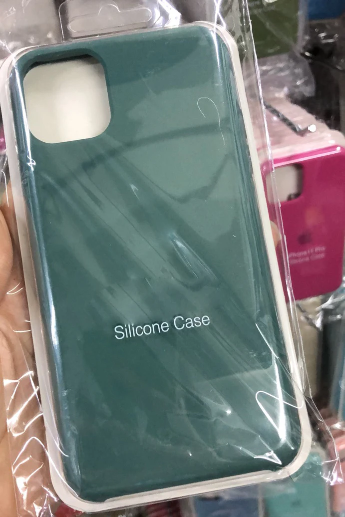 100 шт фабричная для официальных силиконовый чехол для iPhone 11 11pro max XS 7 8 6s Plus XR XSMAX с розничной упаковкой быстрая DHL