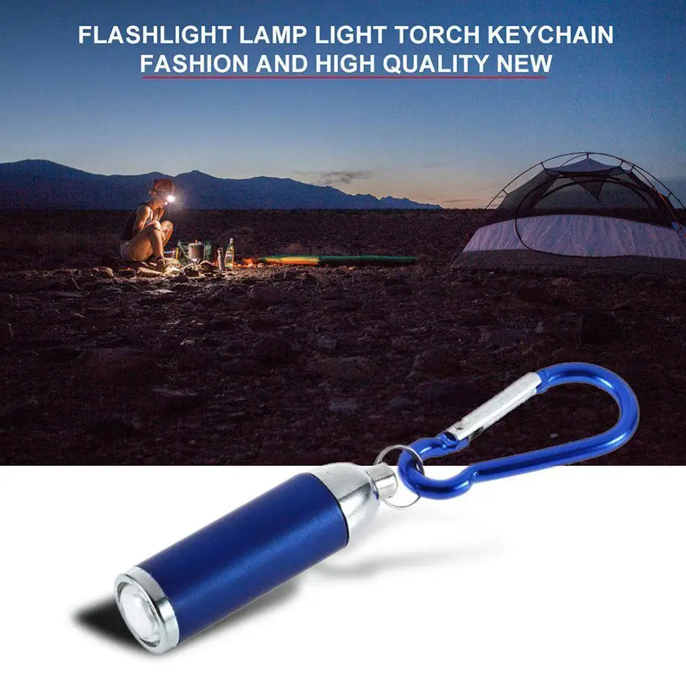 LED Flashlight Torch Flashlight To Ultra Bright Mini KeyChain Portable