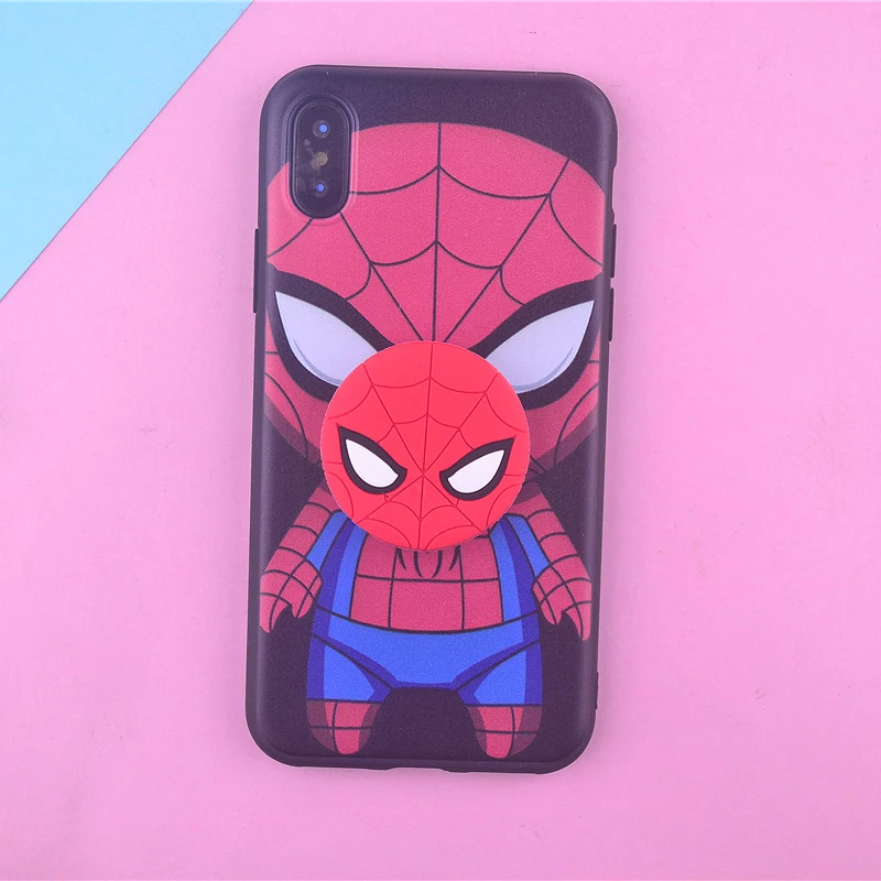 Для iPhone Xs 11 Pro Max Xs 7 8 Plus, для samsung S10, S8, S9, Note 8, 9, 10, A50, чехол из термополиуретана с изображением свиньи, носа, мягкий чехол с ремешком для телефона, веревочный чехол - Цвет: Case and Holder