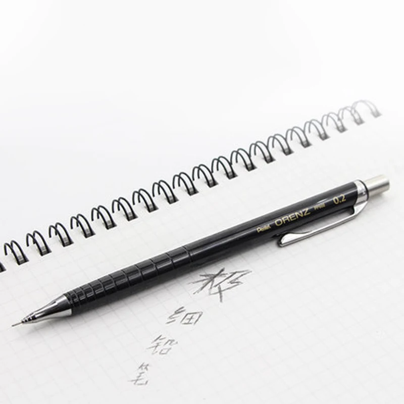 Pentel XPP502 супер тонкий 0,2 мм механический карандаш высокого качества антиразрывный механический карандаш 5 цветов Товары для офиса и школы
