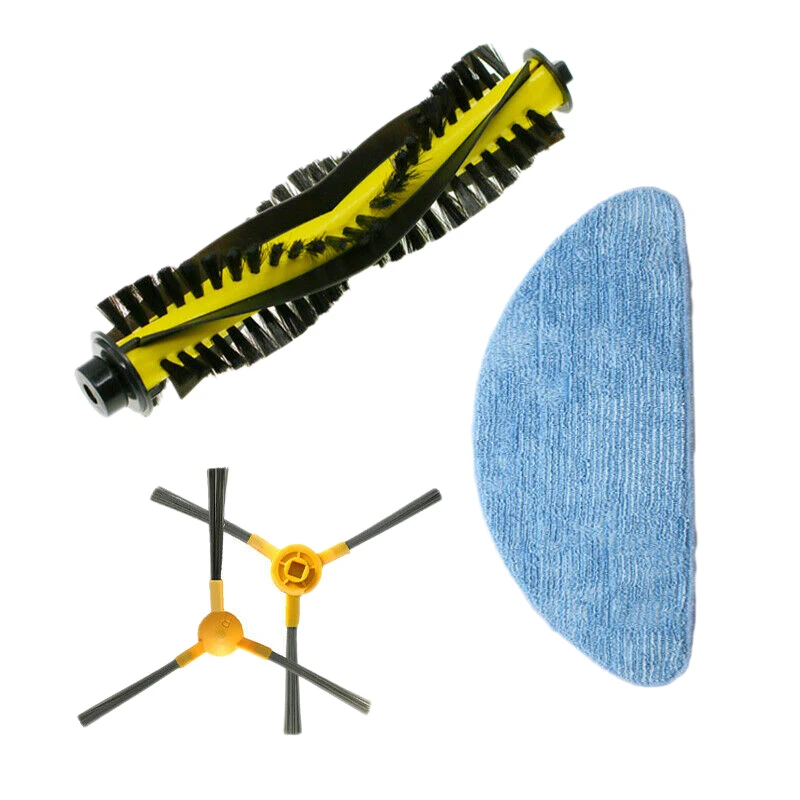 

Main Brush + Mop Cloth + 2X Side Brush For Neatsvor X500 Sweeping Accessories