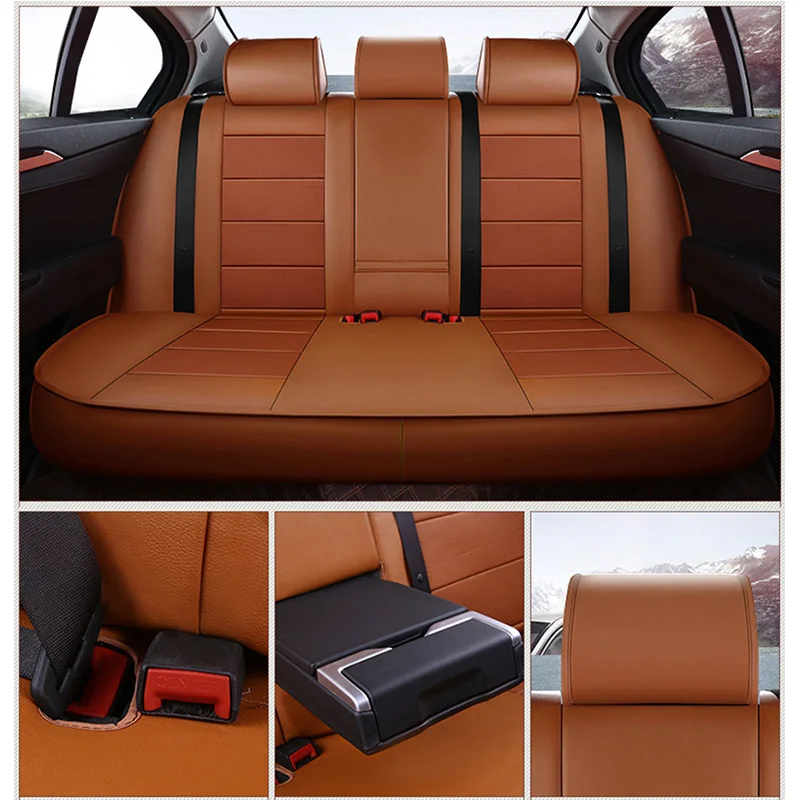Cowhdie leather universal car seat cover for Mercedes Benz all models w212 A180 B200 c200 c300 E cl
