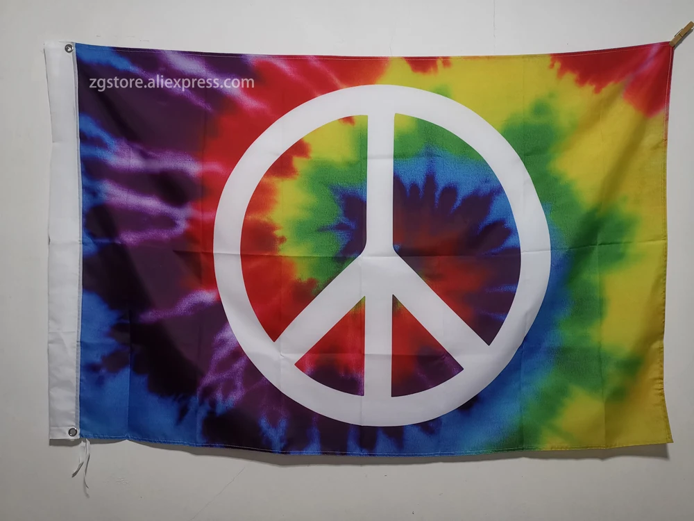 Peace Symbol Flag