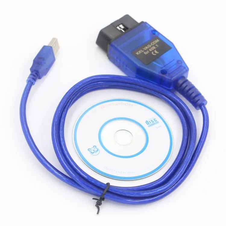 VAG-COM 409,1 Vag Com vag 409Com vag 409 kkl OBD2 USB кабель сканер инструмент сканирования интерфейс для Audi Seat Volkswagen Skoda