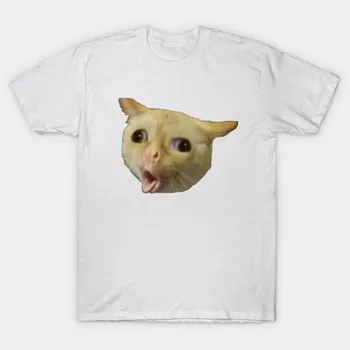 

Men t-shirt Cat Coughing Like A Kid Meme tshirt Women t shirt