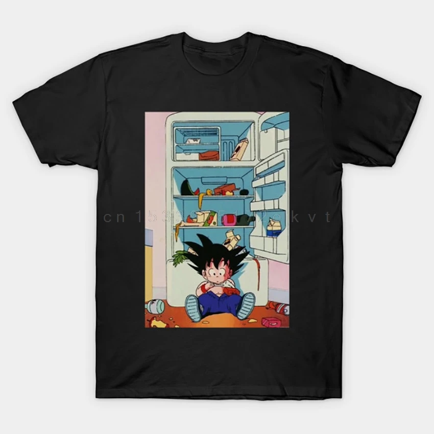 Детская футболка Dbz с изображением холодильника Goku ретро дизайн для спортзала