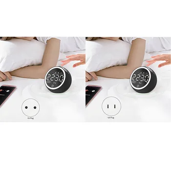 

Sunrise Alarm Clock, Wake Up Light Sleep Aid Digital Snooze Alarm Clock with Fm Radio Bluetooth 5.0 Speaker