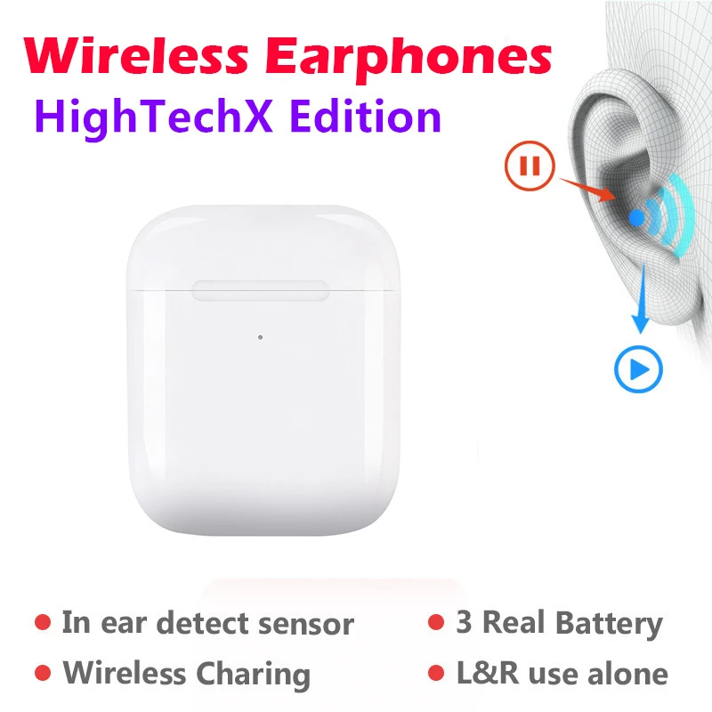 

GHC Headphones Bluetooth 5.0 Stereo Headset 1:1 TWS Wireless Headphone with MIC Sport Earbuds with Charging Box For smart phone