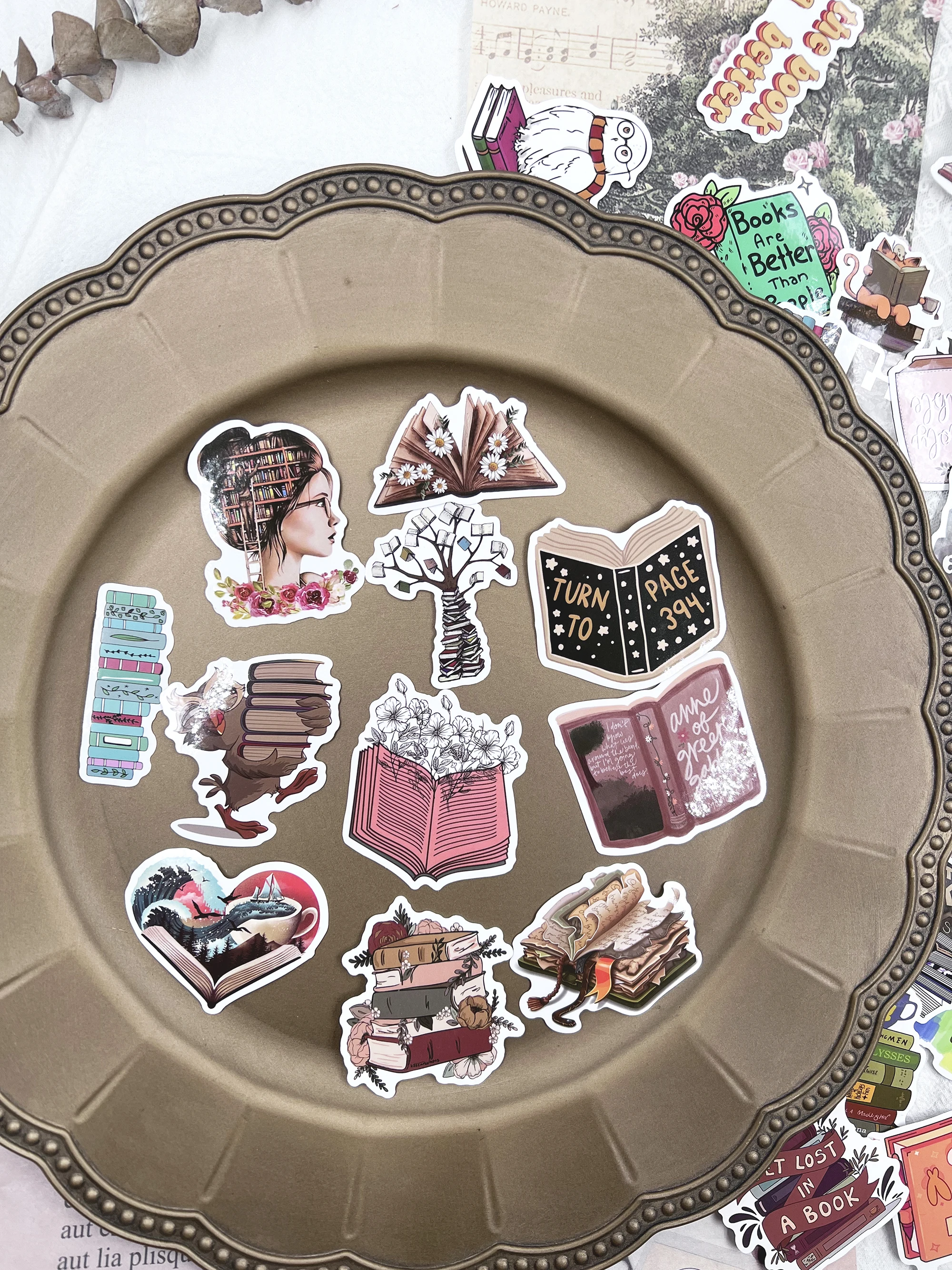 50Pcs Read Books Series Stickers Travel Junkl Journal Craft Paper DIY Scrapbooking Diary Album TN Phone Sticker Decorative cartoon stickers decorative stickers self adhesive stickers stationery stickers paper stickers adhesive stickers decorative labels stickers cartoon sticker handbook stickers diy scrapbooking accessories