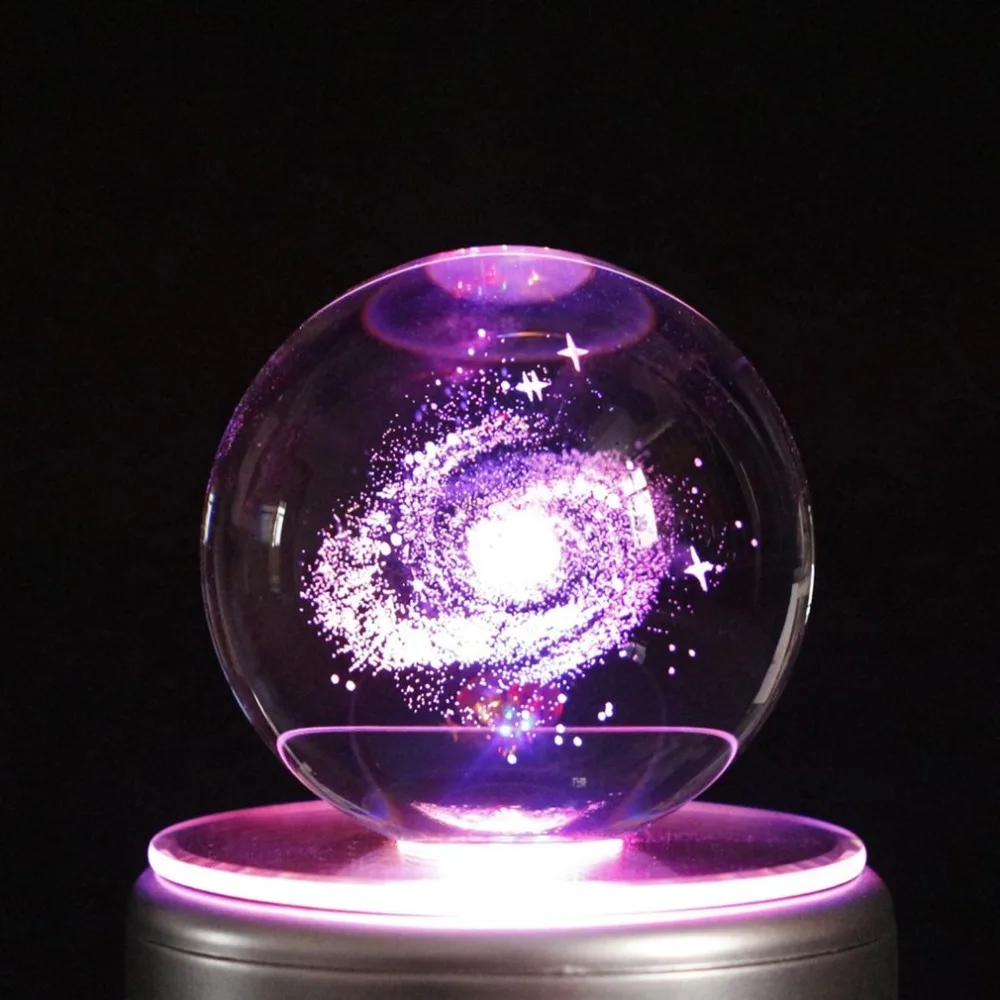 

Galaxy Navidad LED Crystal Ball Music Box With 18 Music Home Decoration Flower Love Music Box Kids Toys Valentine Christmas Gift