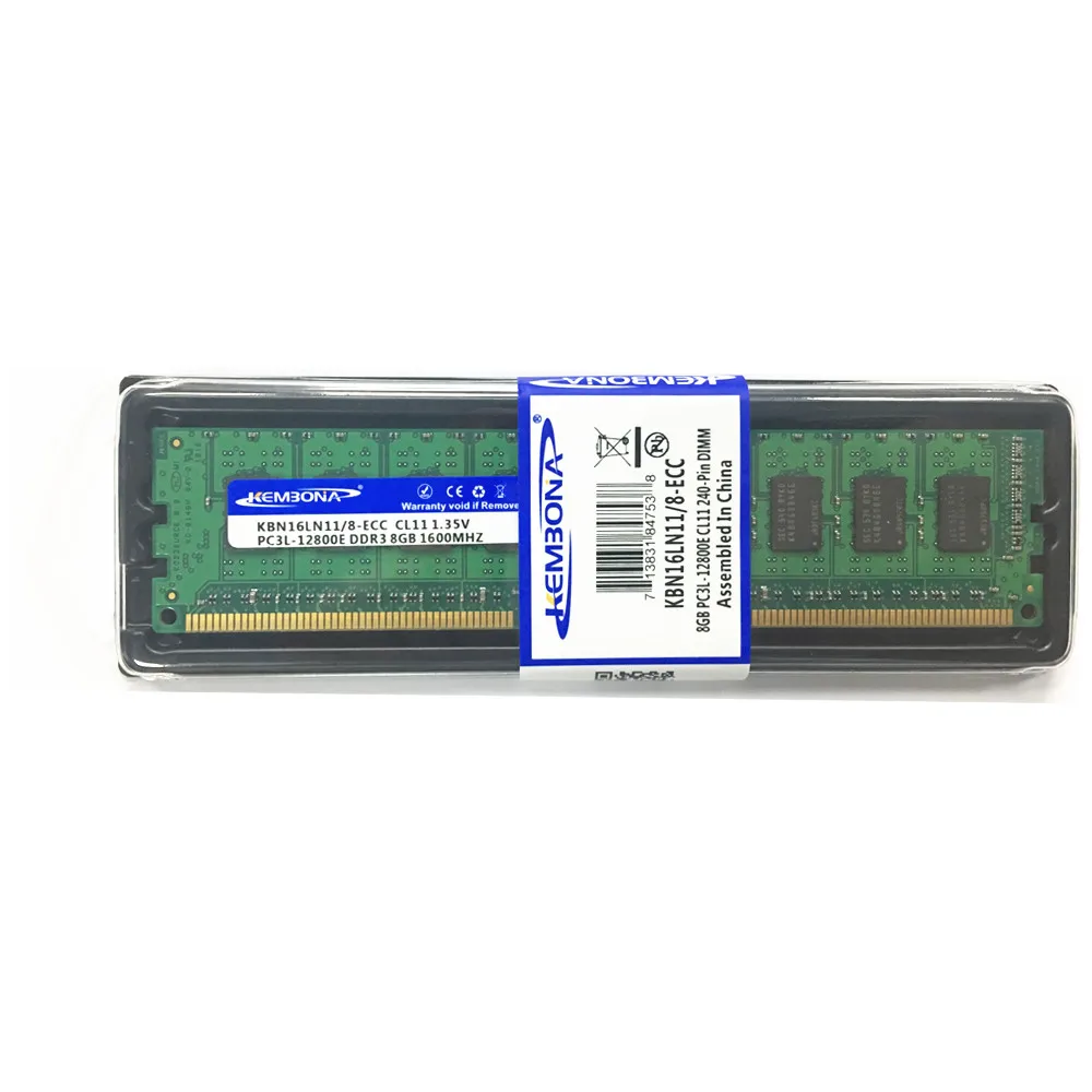 Лучшая цена ddr3 ecc 8g 18 чипов 1600 МГц/1333 МГц 1,35 в низкой мощности ОЗУ ecc ddr3 ecc ram ddr3 8 Гб ecc