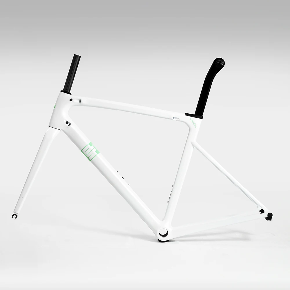 DELIHEA 2021 T800 Rim Brake/Disc Brake Carbon Road Bike Frame Carbon Fibre Racing Bicycle 