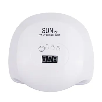 

SUNR9 UV LED Lamp Nail Dryer Phototherapy Machine Nail Tools Three-stop Timing Smart Sensor Nails Dryer Manicure Tools