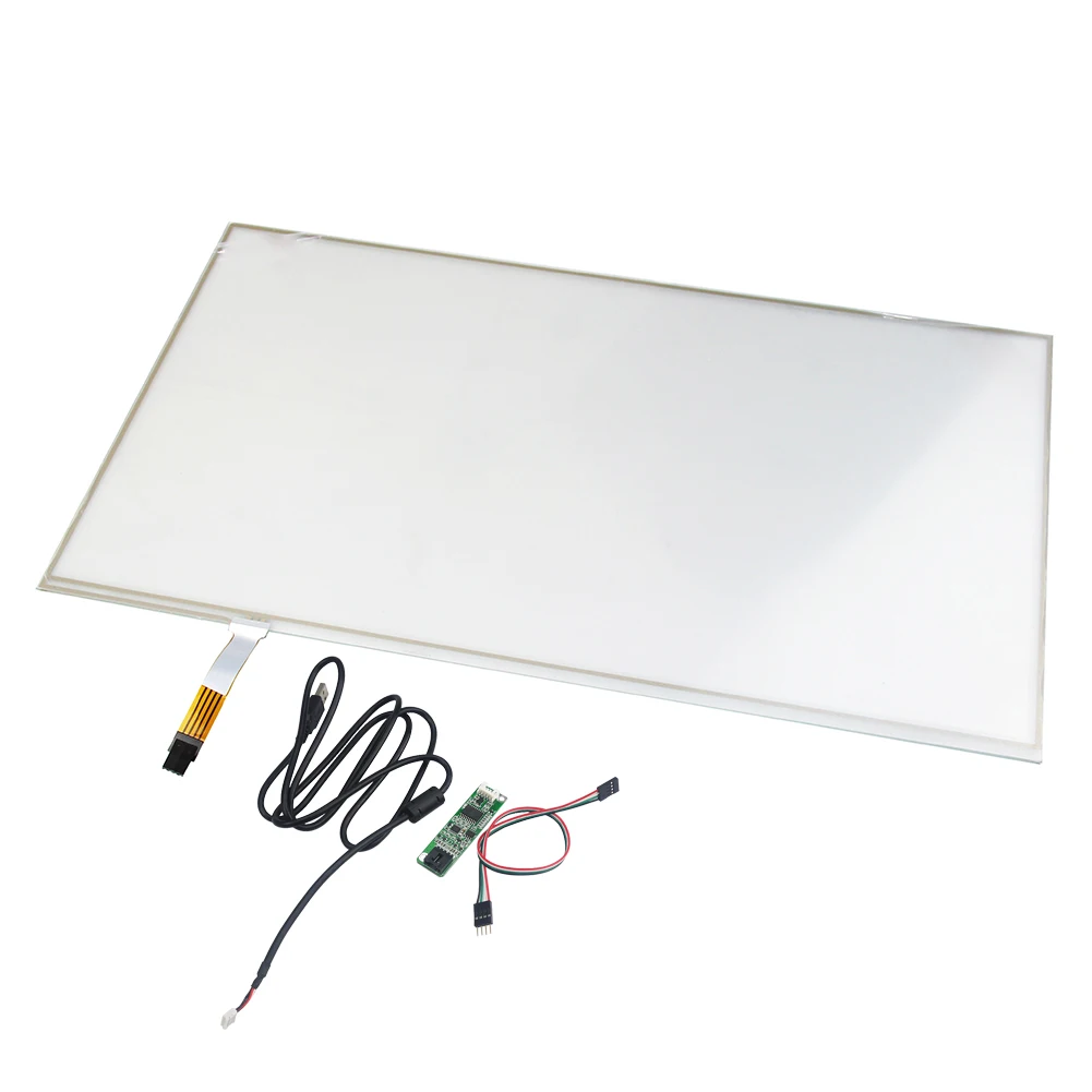 polegada resistive para painel da tela de toque fio usb kit