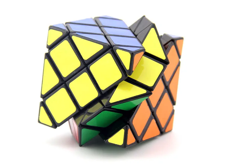 Синий восемь оси шестигранника неправильной формы, в форме Куба 8-оси 6-гранная Стразы «Кубик Рубика» для детей и взрослых Давление Снижение Игрушка