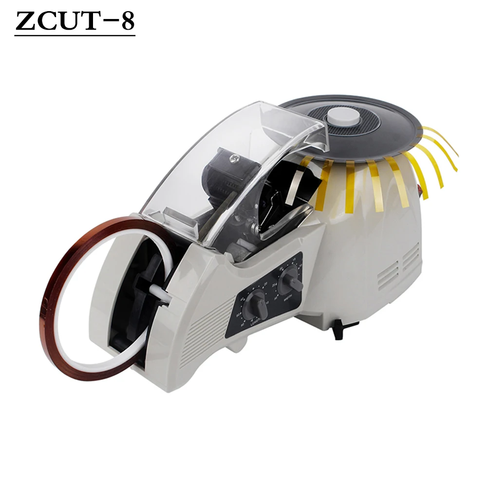 

ZCUT-8 New Electric Tape Cutting Machine Automatic Tape Cutting Machine Packaging Machine Cutting Tool Office Equipment