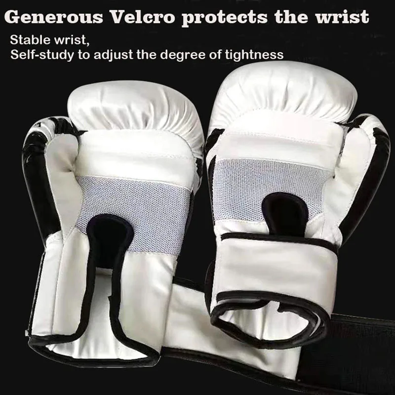 Boxing Gloves for Sanda Fitness, Martial Arts, Karate, Muay Thai, Training Mittens, taekwondo Accessories, 12oz, 10oz