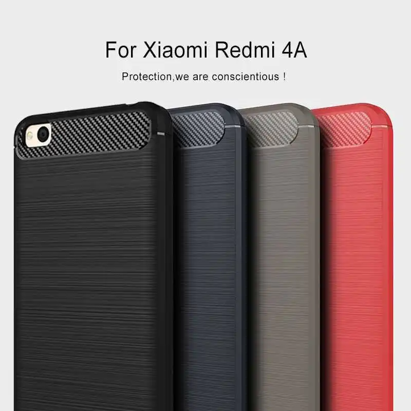 

Mokoemi Fashion Shock Proof Soft Silicone 5.0"For Xiaomi Redmi 4A Case For Xiaomi Redmi 4A Cell Phone Case Cover