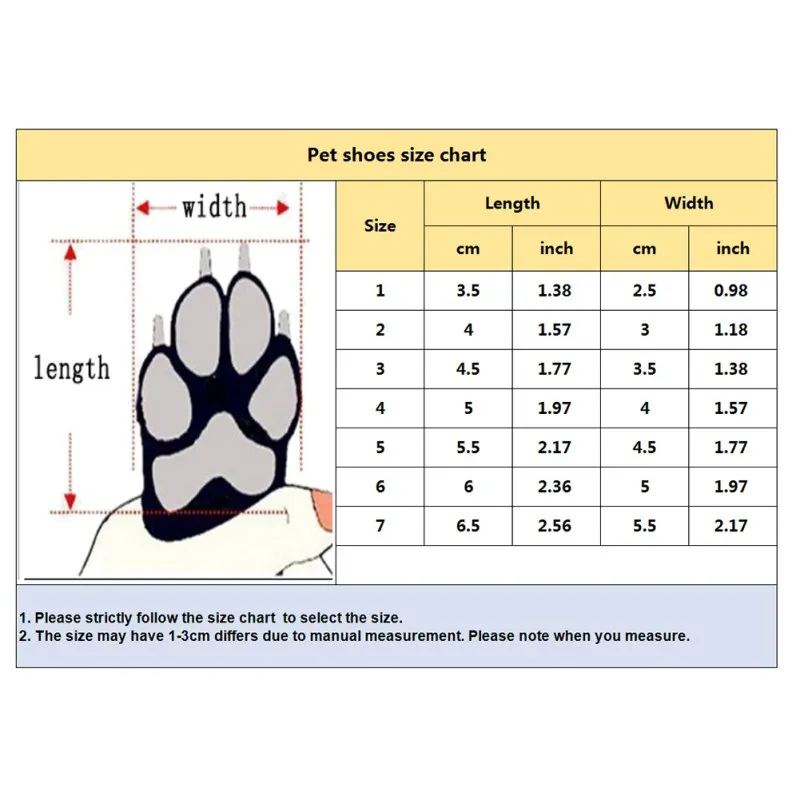 Title 10, 4 Pack/Set Dog Winter Warm Shoes Pet Winter R...