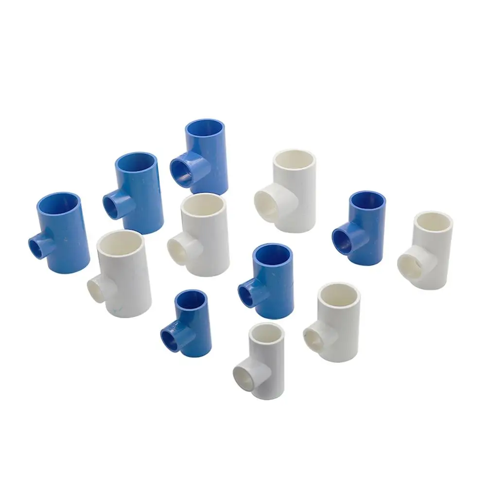 

25-20 32-20 32-25 40-20 40-25 40-32 PVC Reducing Tee Connector Three Way Pipe Reducer Adapter Garden Irrigation Connection Tool