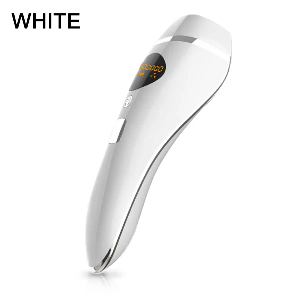 white 600000 Вспышка lcd Перманентная IPL лазерная эпиляция удаление волос электрическое фото для женщин безболезненная машина для удаления волос - Цвет: white