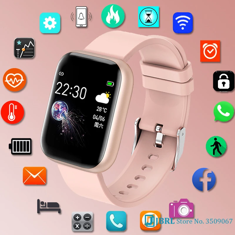 Touch Smart Watch Children Kids Smartwatch For Girls Boys Bluetooth-compatible Smart Clock Students Fitness Tracker Smart-watch