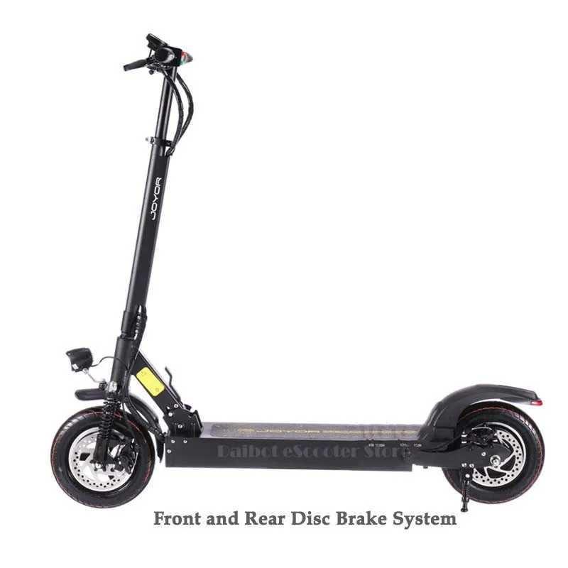 Daibot 500W Electric Bike Two Wheel Electric Scooters 10 Inch Double SuspensionBrake Portable Seat Foldable Kick Scooter Adult  (8)