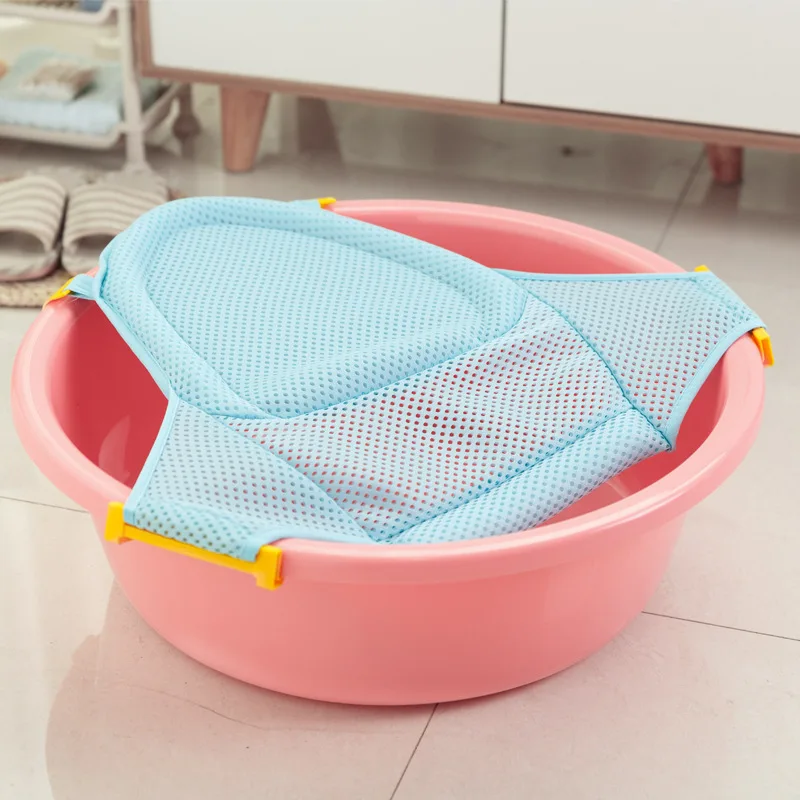 

Infant Bath String Bag 0-3 a Year of Age Newborn Universal Tub Bath Mat Circle-Sit Lie Regulation Slip Mat Net