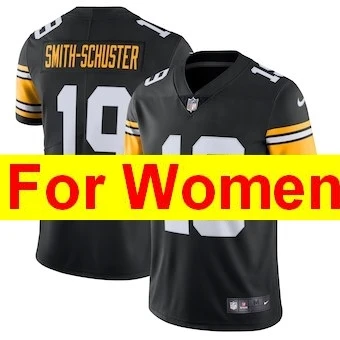 Женщины Питтсбург Бен роэтлисбергер Antonio коричневый T.J. Watt JuJu Smith-Schuster Black Alternate Vapor Untouchable Limited Jersey - Цвет: Темно-серый