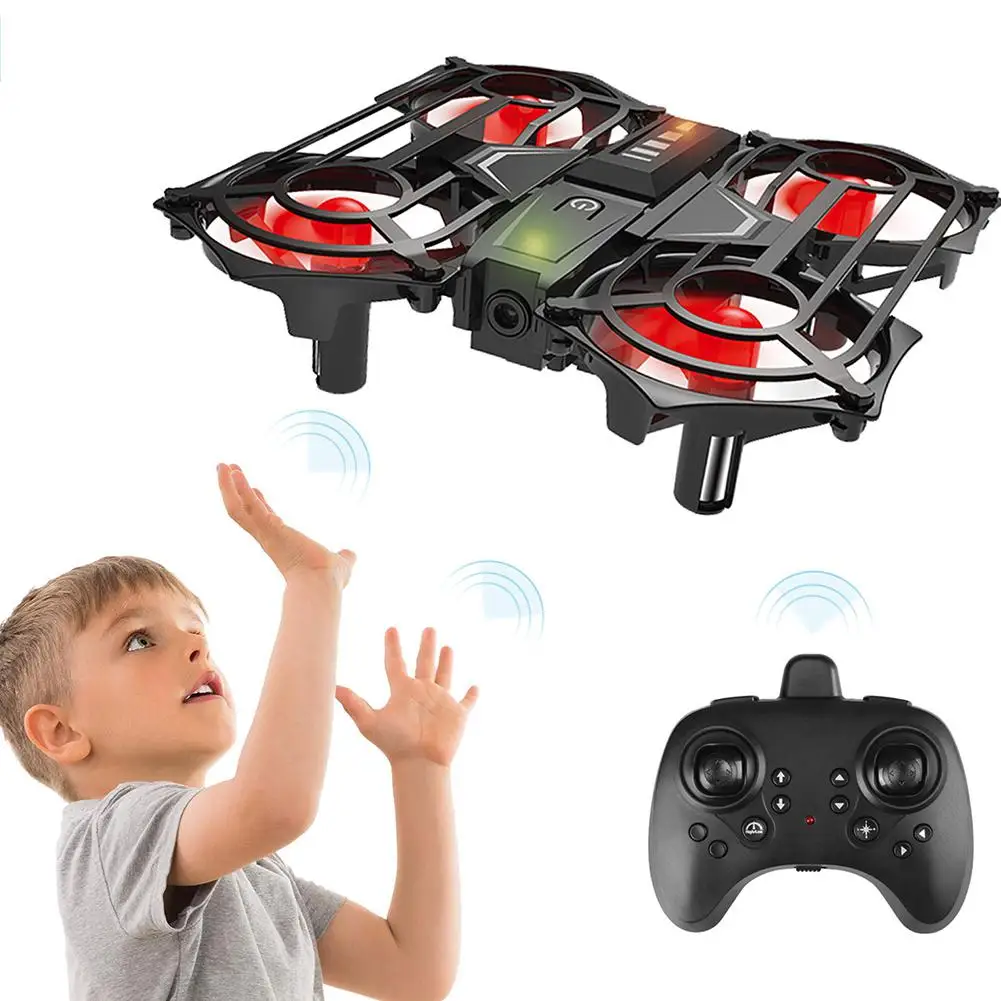 

HobbyLane C51 Induction Mini Drone Gesture Sensing Roll Rotary Aircraft Remote Control Aircraft Toy Model Gift