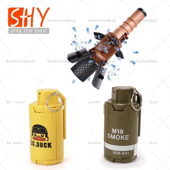 

Water bomb thunder M18 grenade burst toy gun game model props children adult egg toy elite cs eat chicken