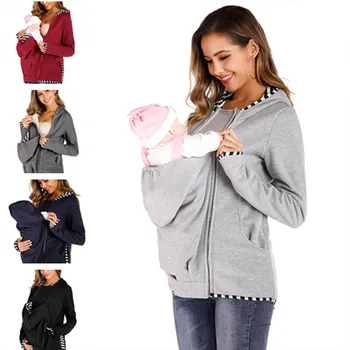 

Maternity Coats Winter Jacket For Pregnant Women Outerwear Long Sleeve Bring Children outfits 2019 Hot Sale Clothing Jackets