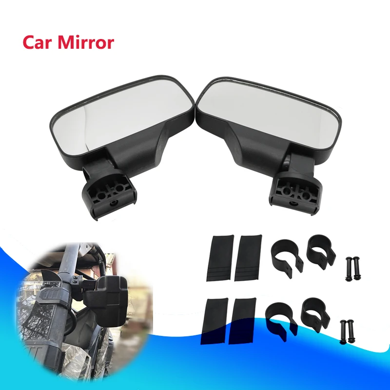

Side Mirror Waterproof Car Accessory For UTV Polaris RZR XP1000 and XP4 1000 Car Rear View Side View Mirror