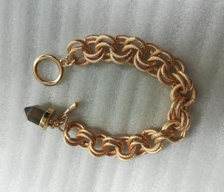 Невечный чудо новая каменная подвеска цепной ID Браслет Bijoux ювелирные изделия оснастки панк хип хоп Саси платье редкий Бохо подарок Потрясающие Ins 5599