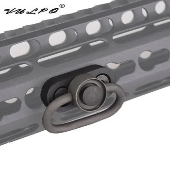 

VULPO Hunting KeyMod QD Sling Swivel Adapter Mount for KAC NSR Handguard Rail BK/DE