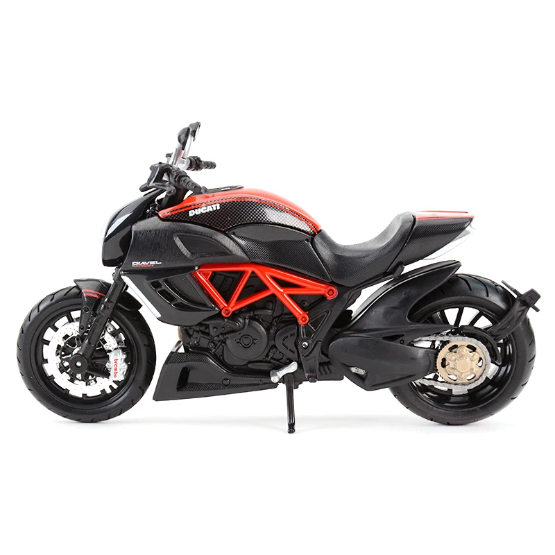 Maisto 1:12 Ducati Diavel Carbon красный литье под давлением модель мотоцикла из сплава игрушки