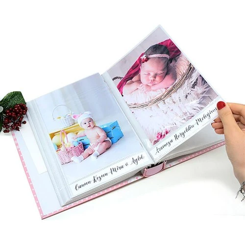 Nobbystar 200'luk 10x15cm Album fotografico rosa in scatola per bambina -  AliExpress