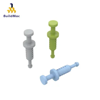 

BuildMOC 87989 Minifigure handheld syringe brick Technic Changeover Catch For Building Blocks Parts DIY Educational Tech Toys