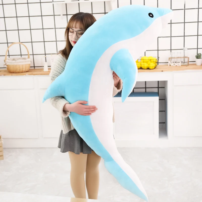Soft Plush Dolphin Stuffed Animal Toy for Kids