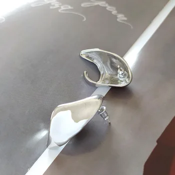 

New European and American Fashion Simple Irregular Earrings Normcore Style