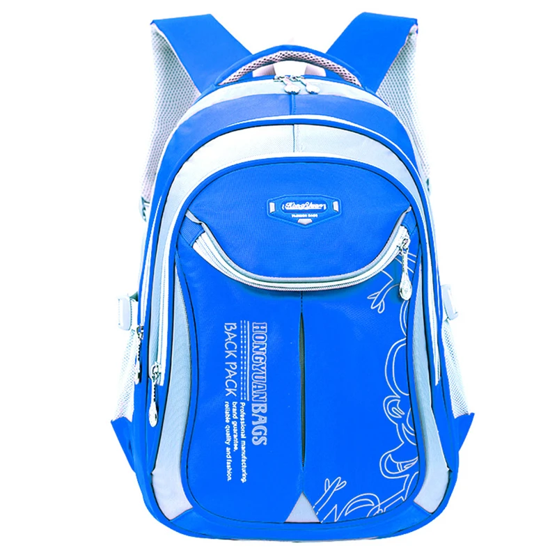 Для детей, девочек, унисекс, Классический Прочный Школьный Рюкзак Для Ноутбука, для мальчиков, детская школьная сумка, водонепроницаемый школьный ортопедический рюкзак для начальной школы