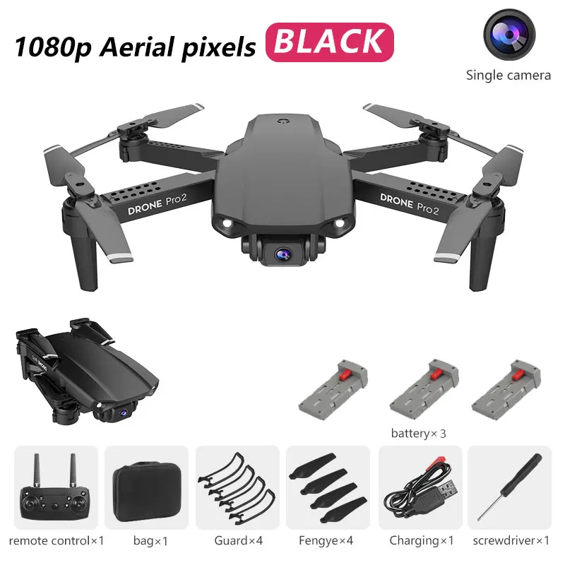 rc airplane camera wireless E99Pro RC Drone  Precision Fixed Point 4K HD Camera Professional Aerial Photography Helicopter Foldable Quadcopter phantom 6 ch remote control quadcopter RC Quadcopter