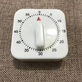 

Portable 60 Minutes Kitchen Timer Manual Count Down Alarm Reminder Clock Kitchen Mechanical Cooking Timer Home Baking Tools