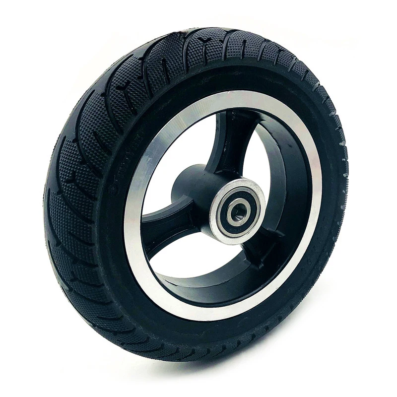Мобильность 200x50 колеса для скутера колеса для инвалидных колясок шины 8x" дюймов твердые шины и сплава ступицы колеса для газа скутер электрический скутер автомобиль - Цвет: Normal solid