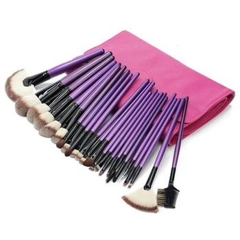 

24 Pcs Makeup Brush Set High Quality Soft Hair Professional Makeup Artist Brush Tool Kit