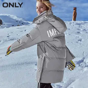 

ONLY Winter Women's Reflective Letter Print Down Jacket | 119312554